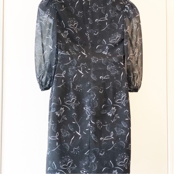 Anthropology’s Lovely Floral Print Halogen Brand Dress. Size: Small - Picture 11 of 15
